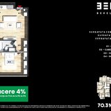 APARTAMENT 2 CAMERE BLOC FINALIZAT TERASA 10 MP